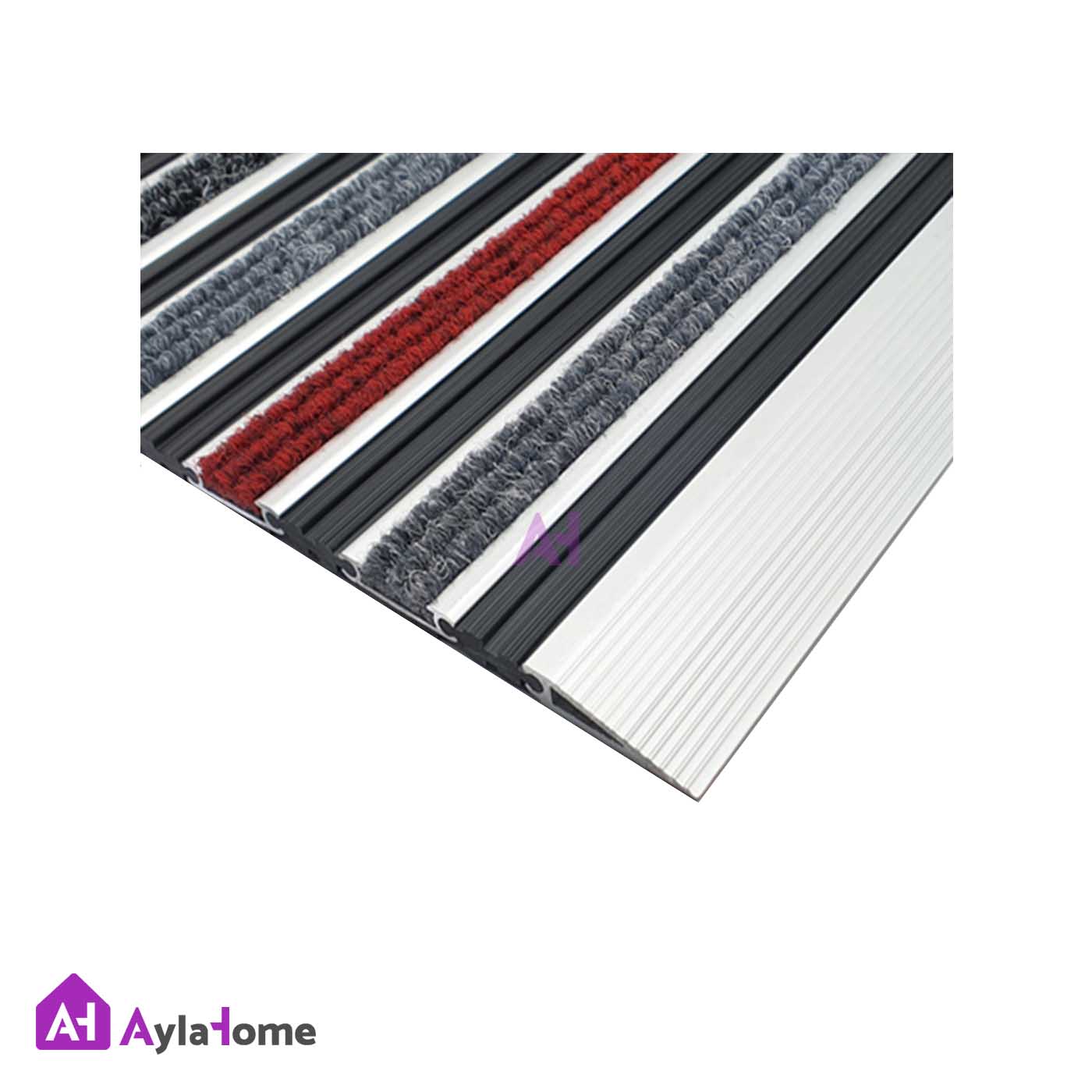 پادری آلومینیومی یک سانتی کد D150 با رویه PVC و موکت