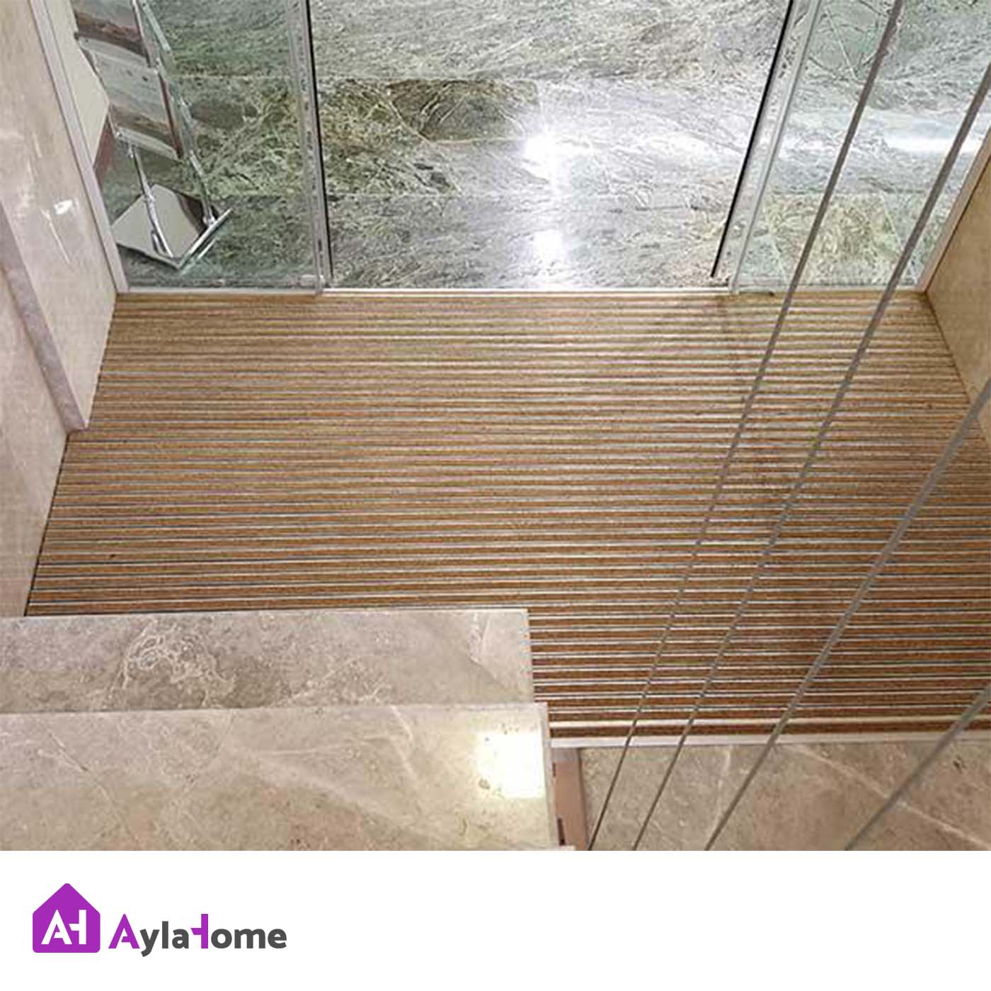 پادری آلومینیومی دو سانتی کد D500 با رویه موکت