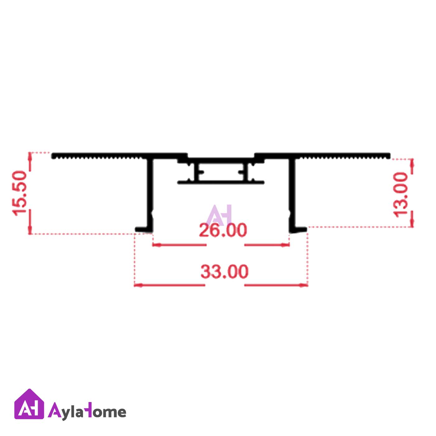 ریل ترک لایت کنافی ET-1704-K